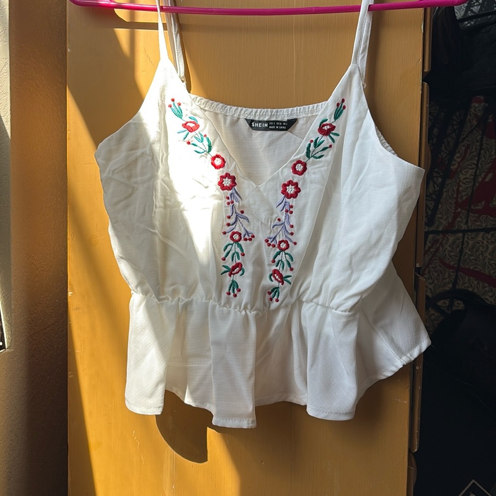 Floral print small top